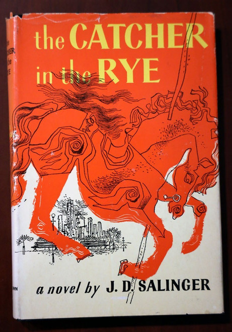 The Catcher in the Rye by J.D. Salinger 1951 HC/DJ Hardcover Book Club Edition