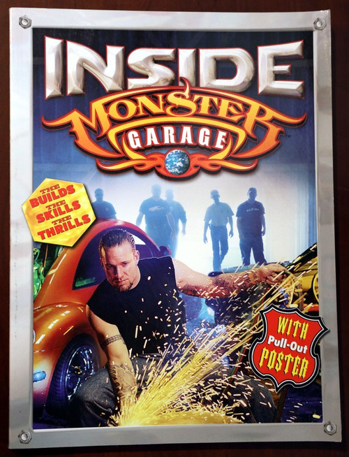 INSIDE MONSTER GARAGE Jesse James - Discovery Channel TV Show Vehicle/Motorcycle
