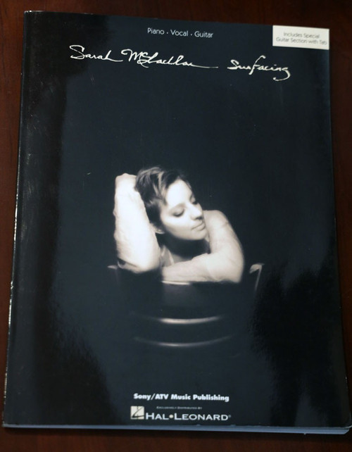 SARAH MCLACHLAN - Surfacing HAL LEONARD Sheet Music Songbook Piano/Vocal/Guitar