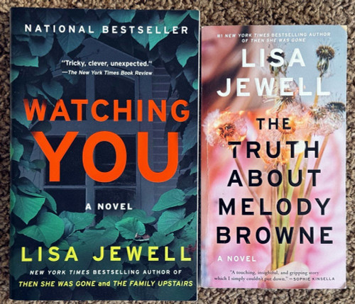 LISA JEWELL Book Lot - Watching You + The Truth About Melody Browne TPB Suspense