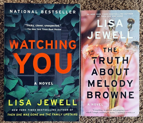 LISA JEWELL Book Lot - Watching You + The Truth About Melody Browne TPB Suspense