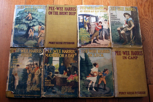 Lot of 8 PEE-WEE HARRIS Vintage Children's Books HC/DJ Dust Jackets FITZHUGH