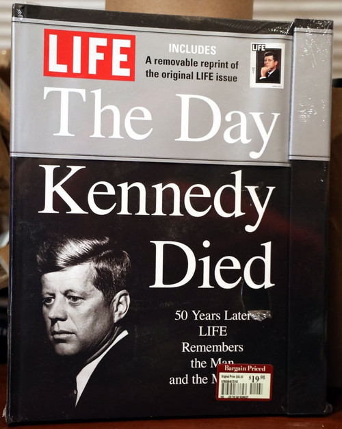 The Day Kennedy Died 50 Years Later LIFE Book/Removable Reprint Issue JFK SEALED