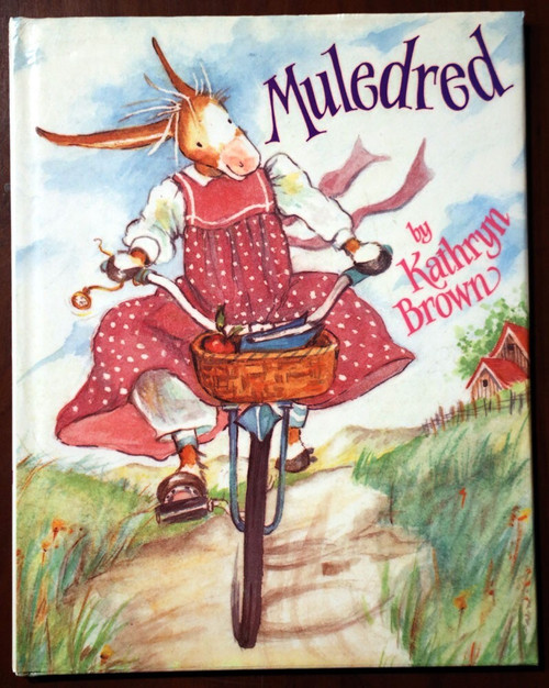 MULEDRED by Kathryn Brown (1990) First Edition HC/DJ Rare Vintage Childrens Book
