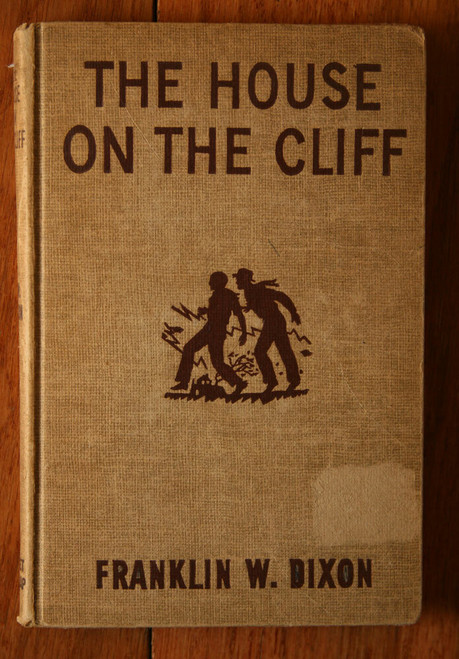 The House on the Cliff by Franklin W. Dixon 1959 Hardy Boys Mystery Series #2 HC