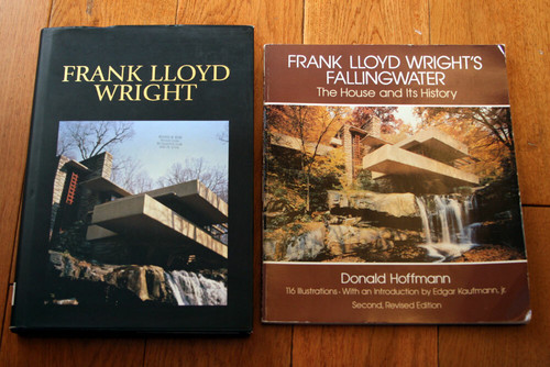 FRANK LLOYD WRIGHT by Caroline Knight 2006 + FALLINGWATER 1993 ARCHITECTURE