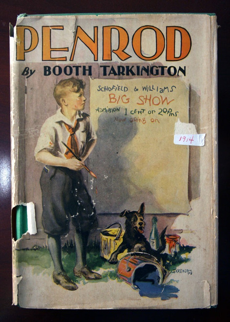 PENROD by Booth Tarkington 1914 HC/DJ Illustrated by Gordon Grant G&D