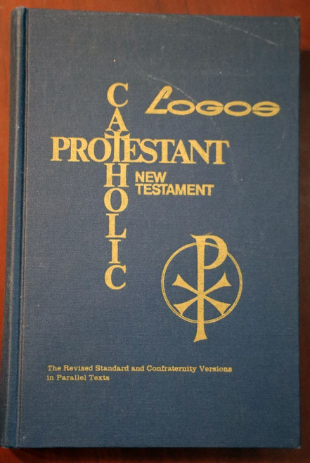 LOGOS PROTESTANT & ROMAN CATHOLIC NEW TESTAMENT RSV 1964 Confraternity Bible