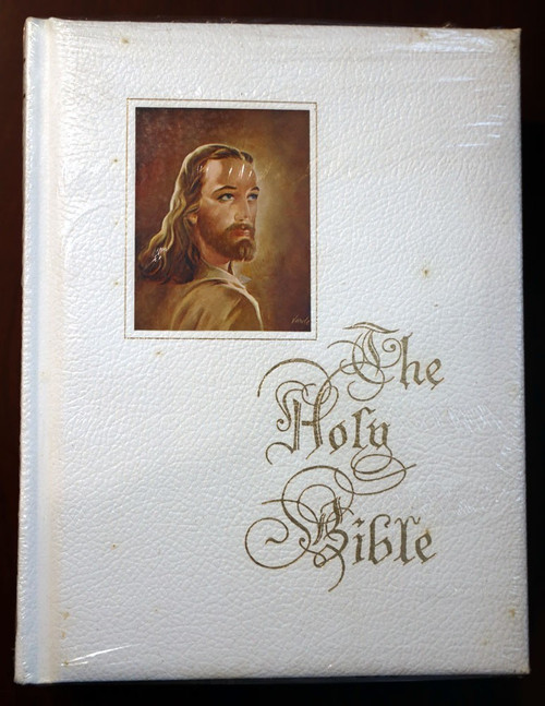 HOLY BIBLE Golden Rule Deluxe Edition BRAND NEW/SEALED in Plastic c. 1960 KJV
