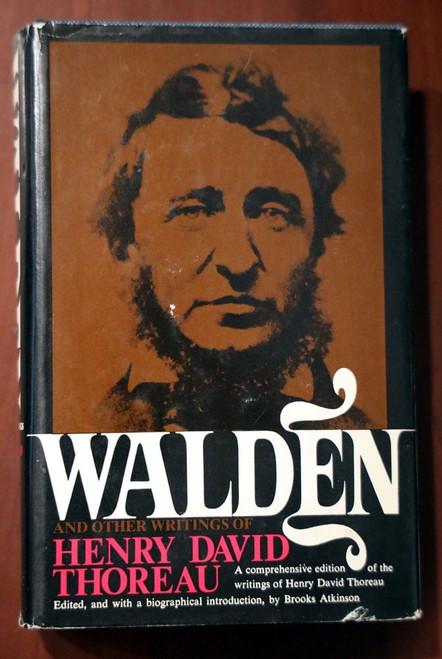 WALDEN and Other Writings of Henry David Thoreau 1965 Modern Library #155 HC/DJ