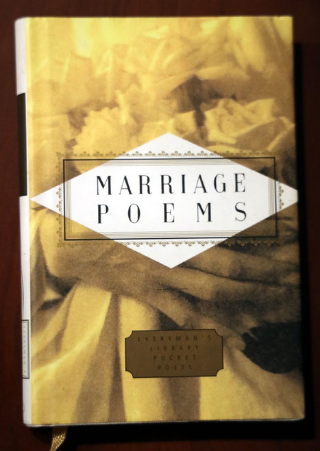 MARRIAGE POEMS Everyman's Library Pocket Poets 1997 HC/DJ Poetry Book Hollander