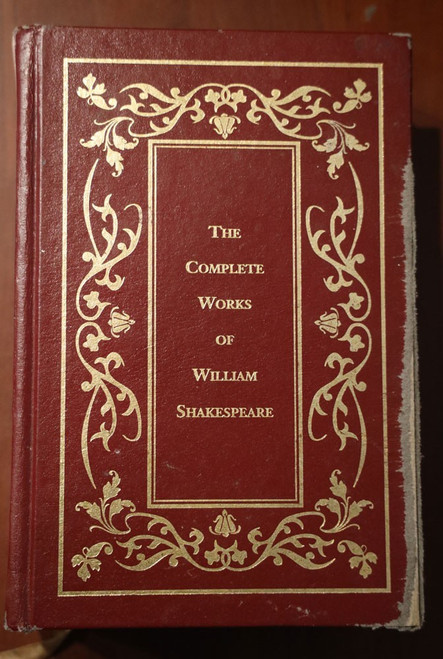 The Complete Works of William Shakespeare ILLUSTRATED State Street Press Leather