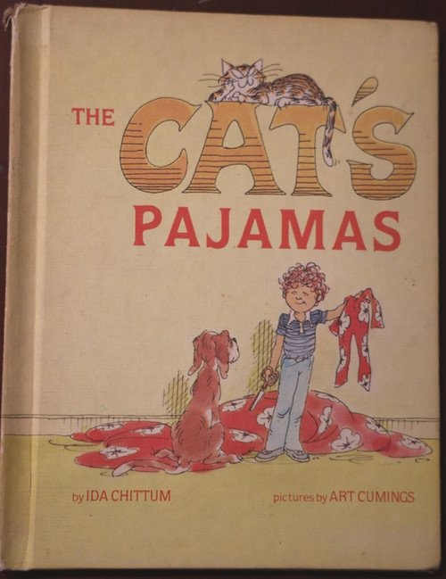 THE CAT'S PAJAMAS by Ida Chittum/Art Cumings 1980 Parents Magazine Press Vintage