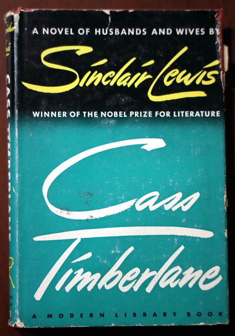 Cass Timberlane by Sinclair Lewis 1945 HC/DJ Vintage Modern Library Book #221