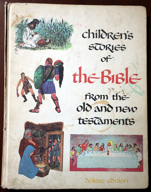 Children's Stories of the Bible from Old and New Testaments Deluxe Edition 1968