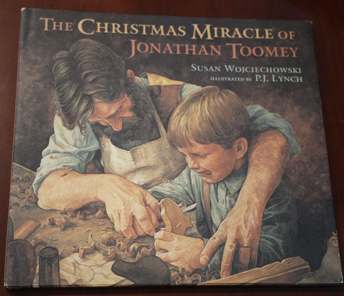 The Christmas Miracle of Jonathan Toomey SIGNED Susan Wojciechowski 1995 1st Ed.
