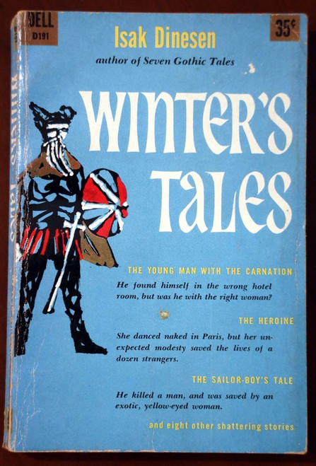 Winter's Tales by Isak Dinesen 1957 Vintage Paperback D191 1st DELL Printing