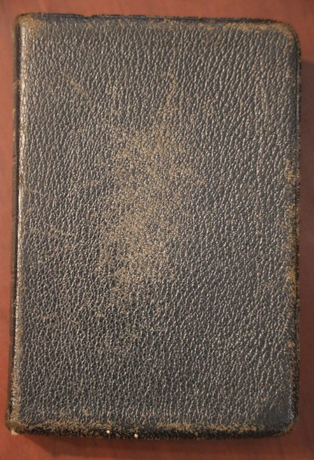 Vintage A.J. Holman HOLY BIBLE Genuine Leather KJV Pronoucing Edition c. 1950's
