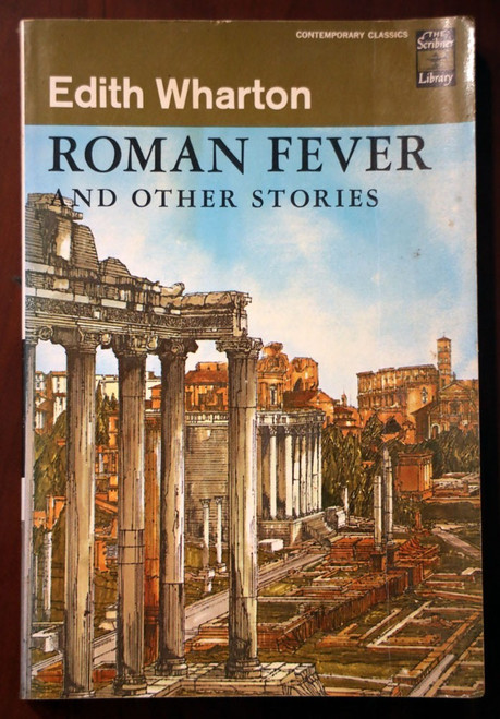 ROMAN FEVER And Other Stories - Edith Wharton 1970 Scribner Trade Paperback SL93