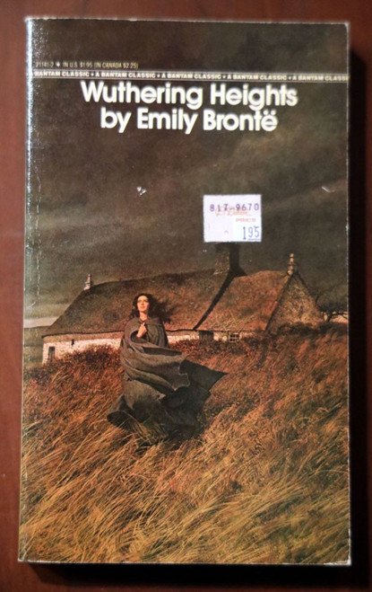 Wuthering Heights by Emily Bronte 1983 Bantam Classic Books Paperback NEAR MINT