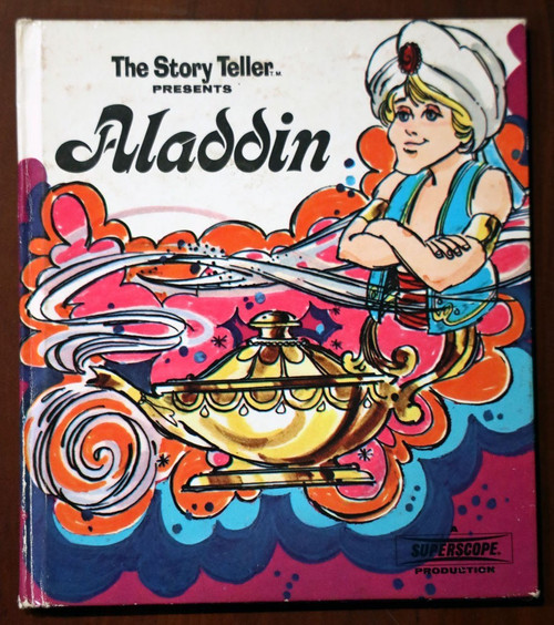ALADDIN - Rex Irvine/John Strejan 1973 SUPERSCOPE Story Teller VINTAGE Hardcover
