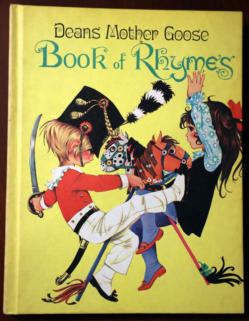 DEANS MOTHER GOOSE Book of Rhymes 1977 Janet/Anne Grahame Johnstone Vintage HC