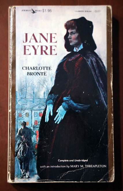 JANE EYRE by Charlotte Bronte AIRMONT Vintage Paperback CL 17 1963 Classics Ser.