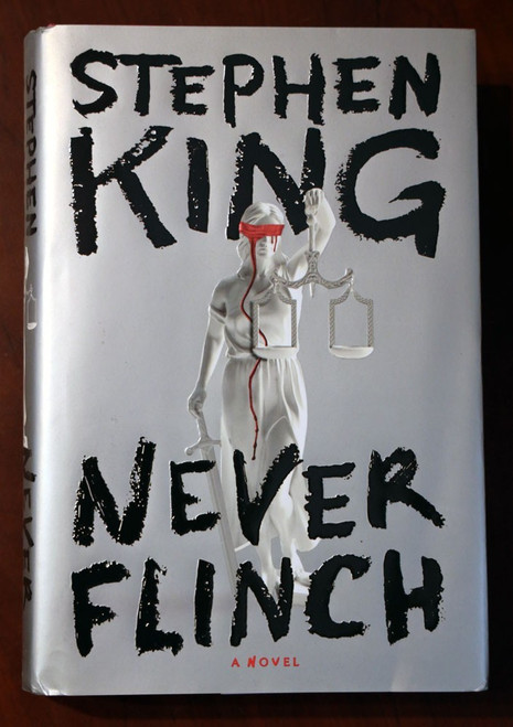 NEVER FLINCH by Stephen King 2025 HC/DJ $32.00 First Edition HORROR