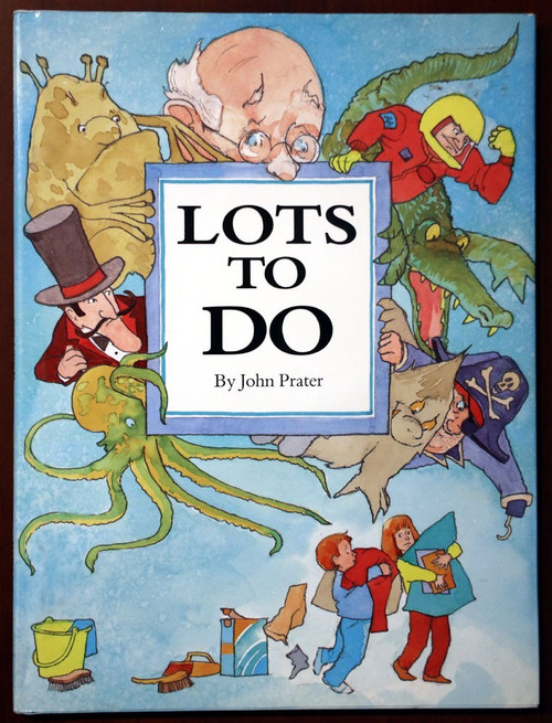 LOTS TO DO by John Prater 1991 IDEALS Rare HC/DJ Cleanliness/Orderliness Vintage