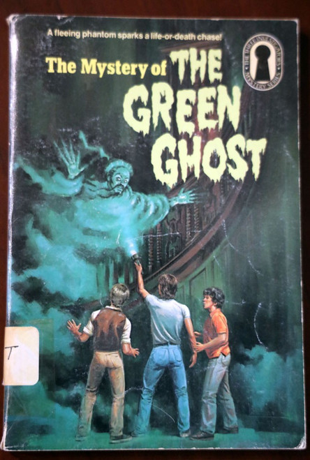 THREE INVESTIGATORS in The Mystery of THE GREEN GHOST 1985 Alfred Hitchcock