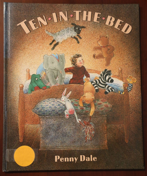 TEN IN THE BED by Penny Dale 1st American Edition 1988 Discovery Toys Hardcover