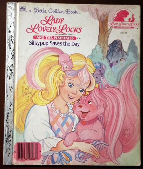 LADY LOVELY LOCKS & the PIXIETAILS Silkypup Save the Day 1987 Little Golden Book