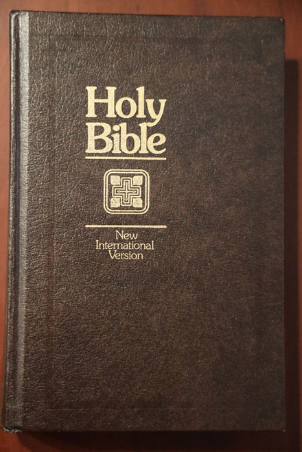 HOLY BIBLE New International Version NIV Zondervan Textbook Ed. Concordance 1984