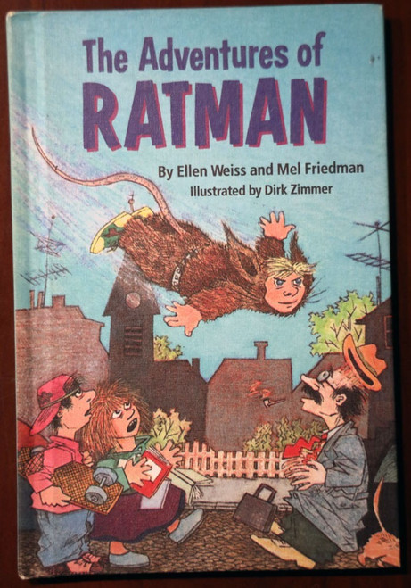The Adventures of RATMAN by Ellen Weiss, Mel Friedman 1990 Weekly Reader VINTAGE