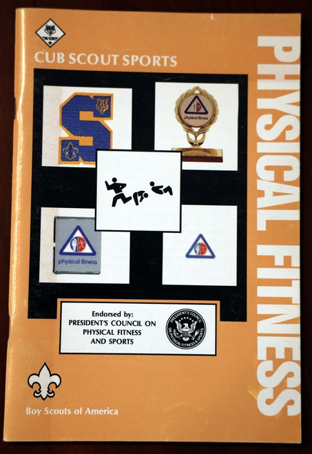 PHYSICAL FITNESS Cub Scout Sports BOY SCOUTS OF AMERICA 1989 Manual/Booklet BSA
