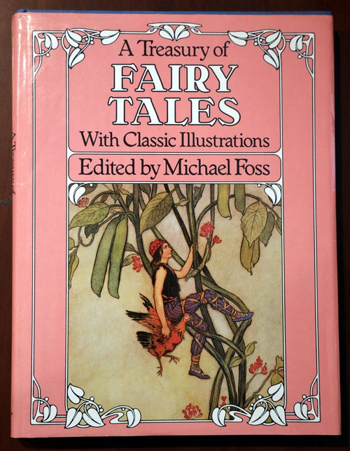 A Treasury of FAIRY TALES by Michael Foss/Martin Bristow 1986 HC/DJ ILLUSTRATED