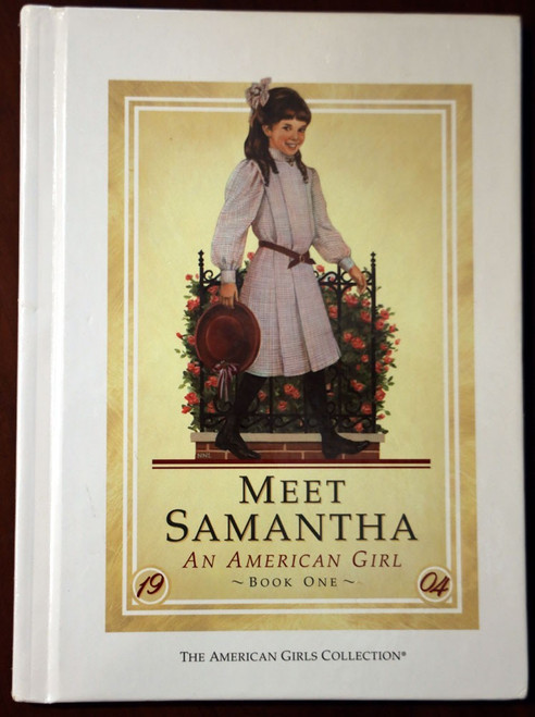 MEET SAMANTHA An American Girl 1998 BOOK ONE Glossy Hardcover [Doll] Susan Adler