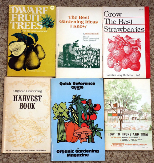Organic Gardening / Dwarf Fruit Trees / Grow Strawberries /Snap-Cut Prune & Trim