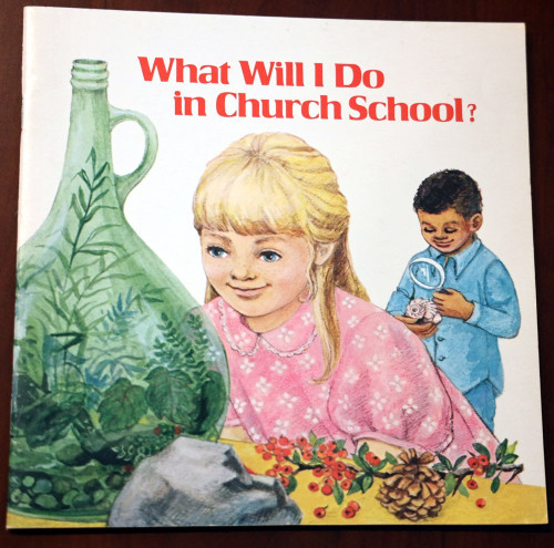 What Will I Do in Church School? by Lynn Hobday 1976 Parish Life Press Paperback