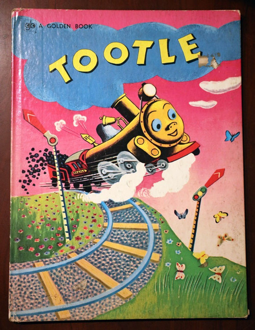 TOOTLE by Gertrude Crampton/Tibor Gergely 1945 Vintage Golden Book BIG #10491