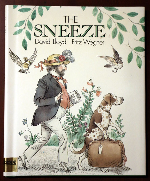 THE SNEEZE by David Lloyd / Fritz Wegner 1986 First American Edition HC/DJ Rare