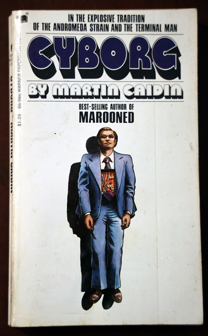 CYBORG by Martin Caidin 1972 Vintage Paperback SCI-FI Six Million Dollar Man TV