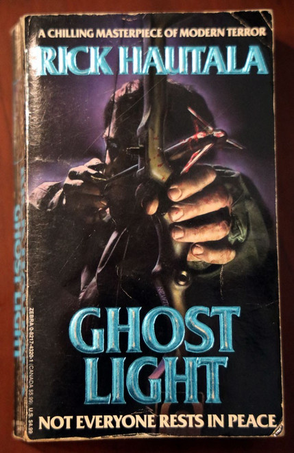 GHOST LIGHT by Rick Hautala 1993 1st Printing Zebra Horror Paperback Sci-Fi