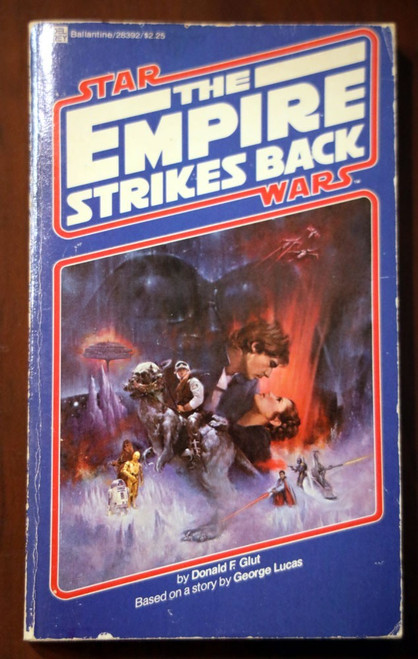 STAR WARS The Empire Strikes Back by Donald F. Glut 1980 Vintage Paperback