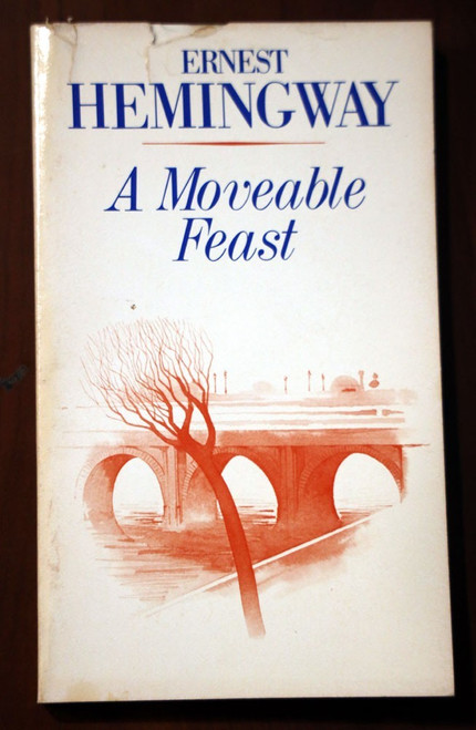 A Moveable Feast by Ernest Hemingway 1964 Vintage Paperback Scribner Classic