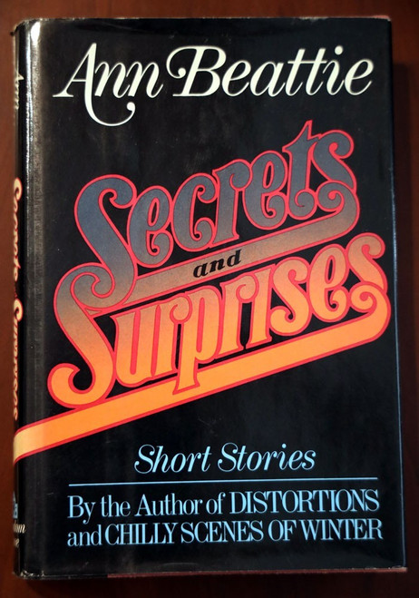 Secrets and Surprises by Ann Beattie 1978 Short Stories HC/DJ First Edition