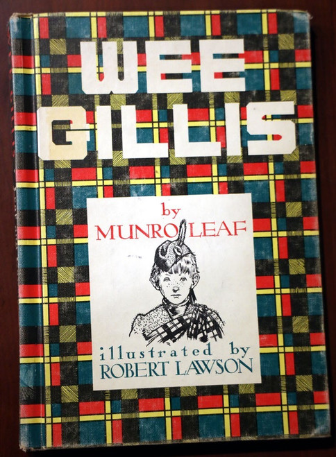 WEE GILLIS by Munro Leaf/Robert Lawson 1967 Vintage Hardcover Viking Library HC