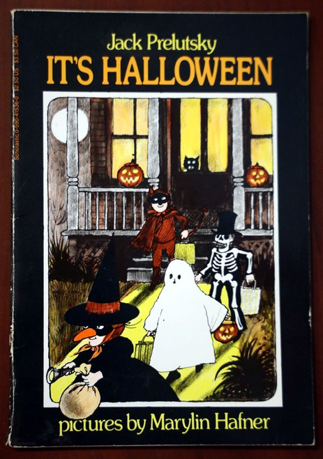 IT'S HALLOWEEN - Jack Prelutsky/Marylin Hafner 1977 Vintage Scholastic Paperback