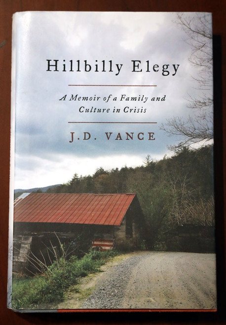 HILLBILLY ELEGY by J.D. Vance 2016 Stated First Edition HC/DJ 1st (Donald Trump)