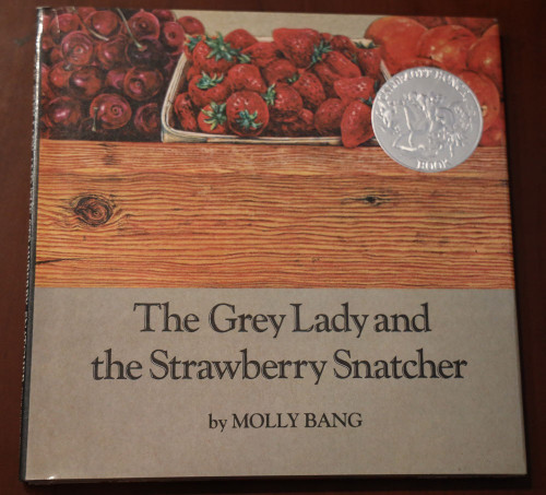 Grey Lady and the Strawberry Snatcher by Molly Bang SIGNED 1986 HC/DJ No Text